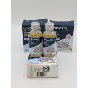 3 Boxes Grove Co Glass Conentrate Cleaner LAVENDER BLOSSOM & THYME 2ct Each Box